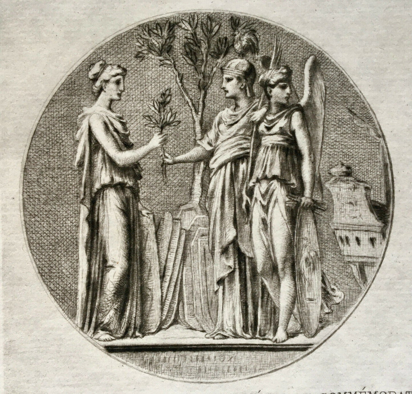 HENRI GRENAUD D'APRÈS PRUD'HON — MÉDAILLE COMMÉMORATIVE DE LA PAIX D'AMIENS