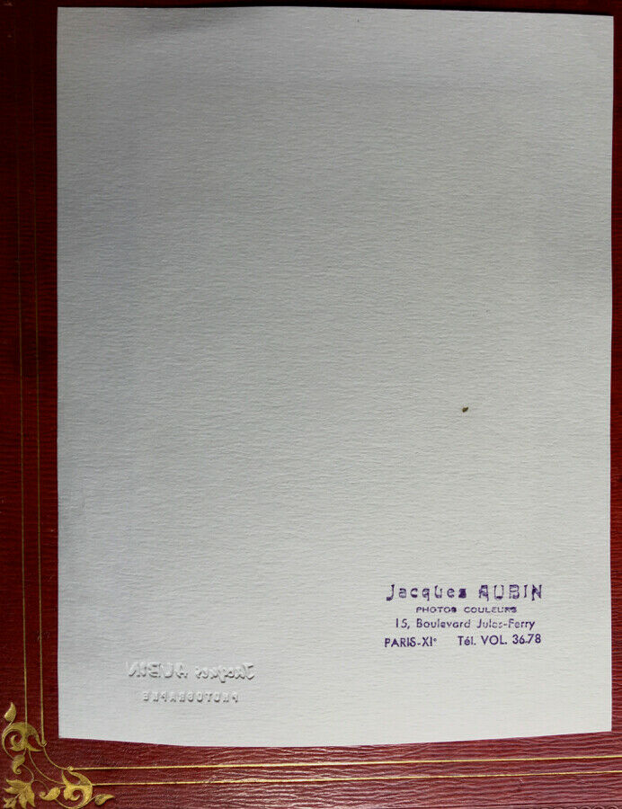 JACQUES AUBIN - COLETTE MARCHAND SUR POINTES DANSE - TIRAGE ARGENTIQUE ORIGINAL