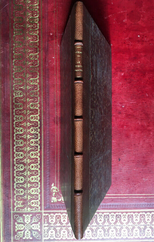 M.-J.-A. LÉHER - THE OLD MANOR x 2 - E.O. - N°/50 - BLAIS, ROY POITIERS - 1886