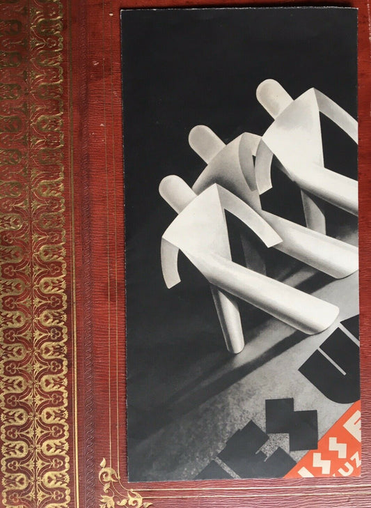 Clichés Union (Gillot…) fold-out advertising & trombinoscope — lithography — 1930