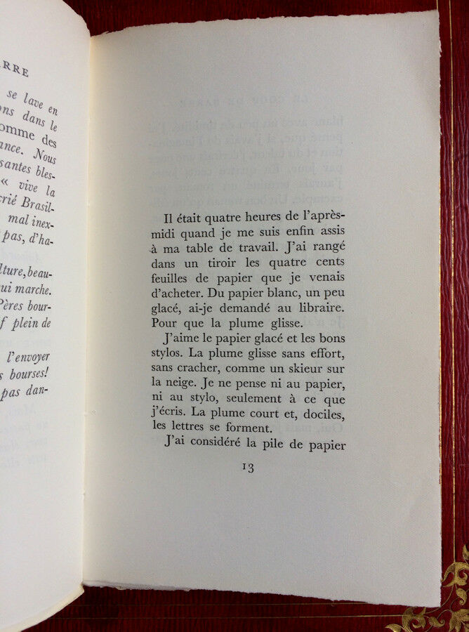 JEAN CAU - LE COUP DE BARRE - ÉDITION ORIGINALE - N° 27/43 - GALLIMARD - 1950.