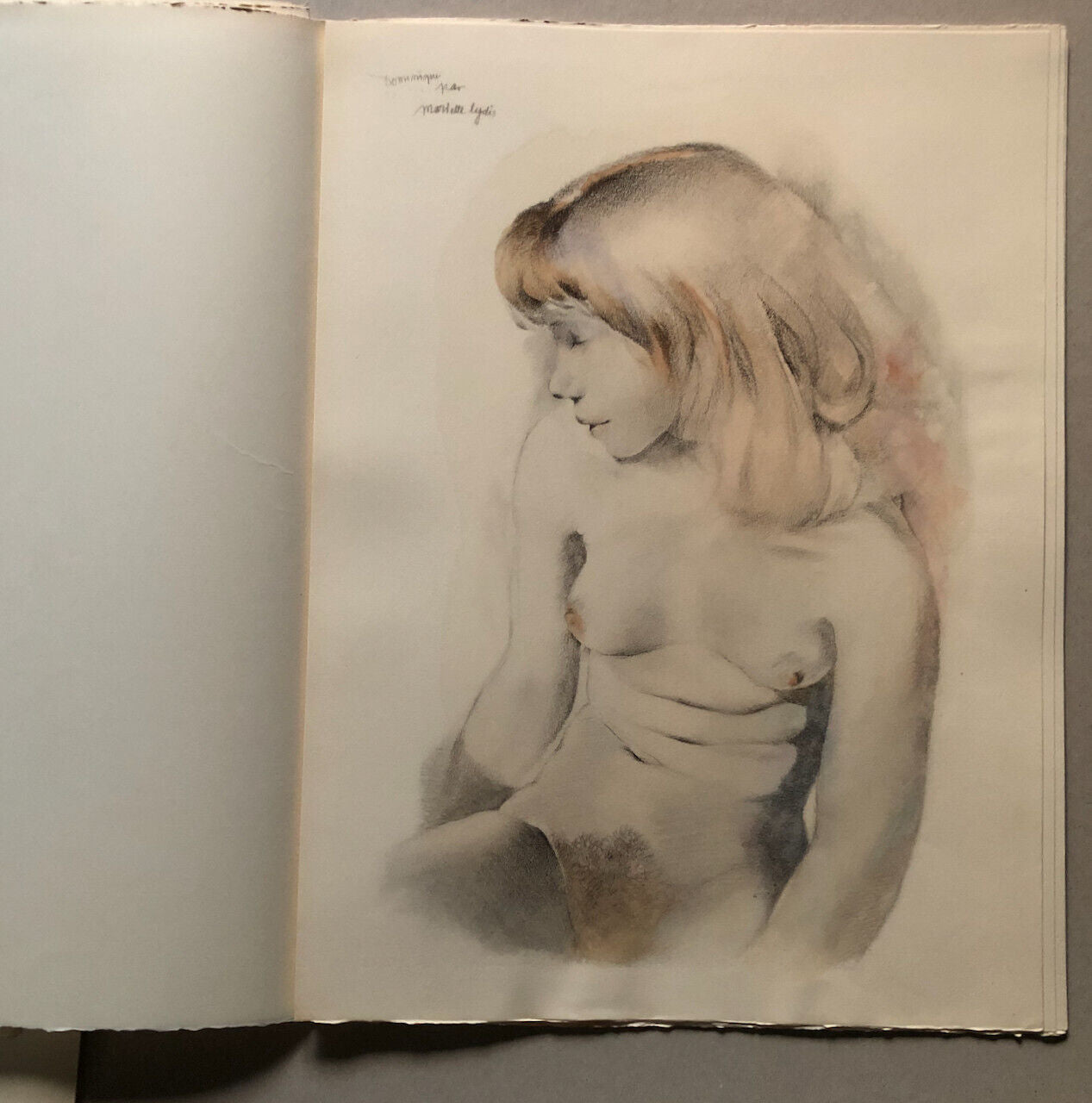Mariette Lydis — intro. par Henry de Montherlant — dessin original signé — 16 pl