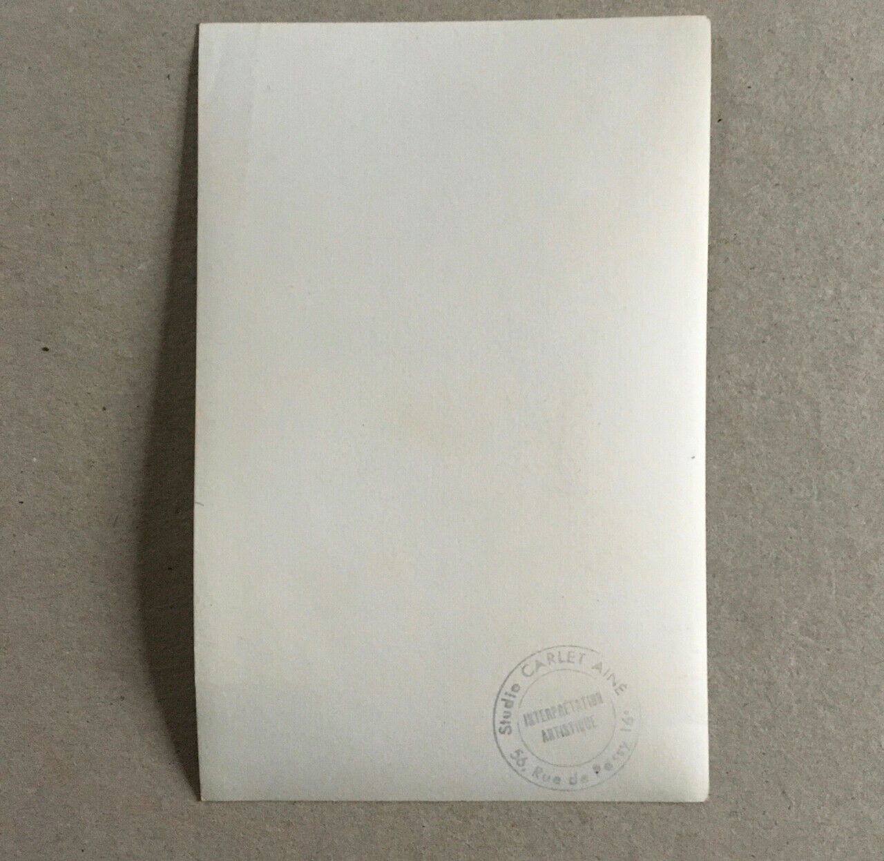 André Dassary in "Chanson gitane" — signed and dedicated photograph — 1946.