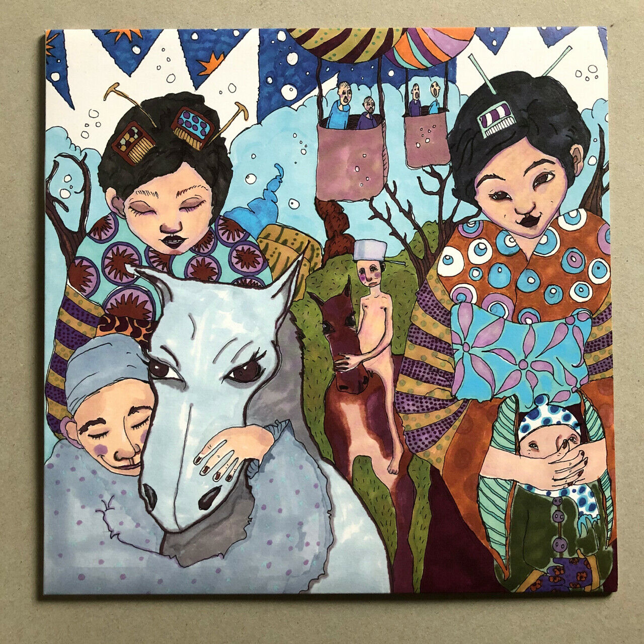 Of Montreal — The Gladiator nightstick collection — compilation LP DIW82 — 2004.