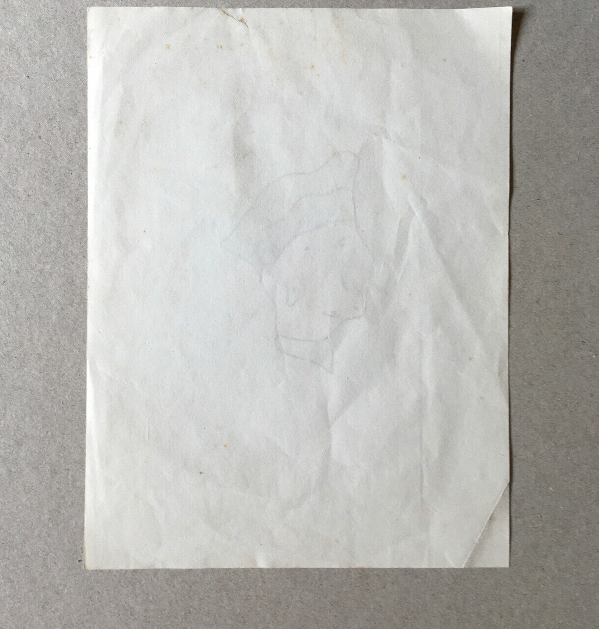 Ambigramme — reversible/two-way drawing — watercolour/paper — militaria.