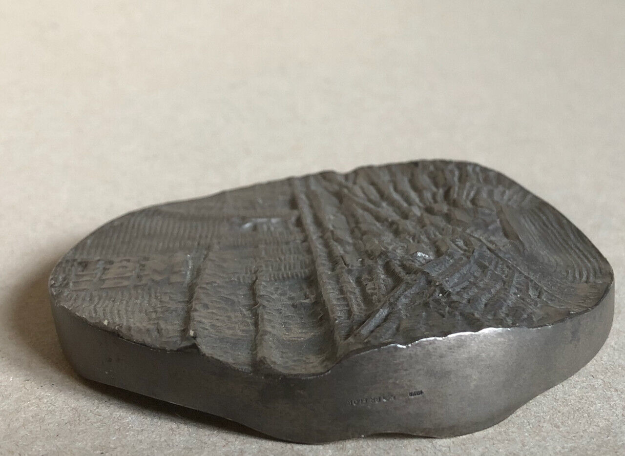 Siv Holme — Médaille IBM France / tour Eiffel — bronze florentin — Ø 85 mm —1985