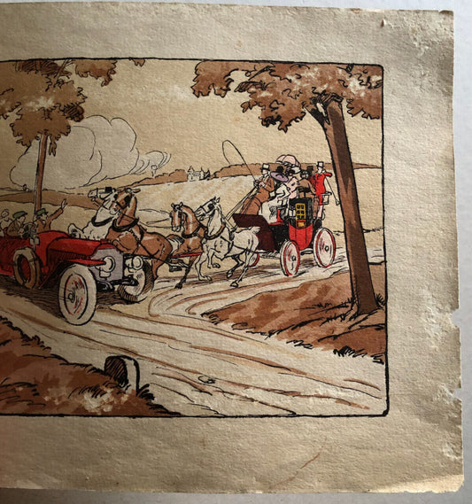 Mühlbacher — Robida, Forain, Steinlen… — Catalogue voitures publicitaire c. 1910