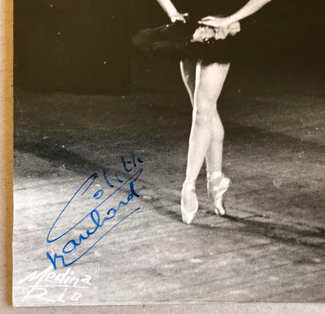 Colette Marchand — original signed silver print — 12 x 18 cm.
