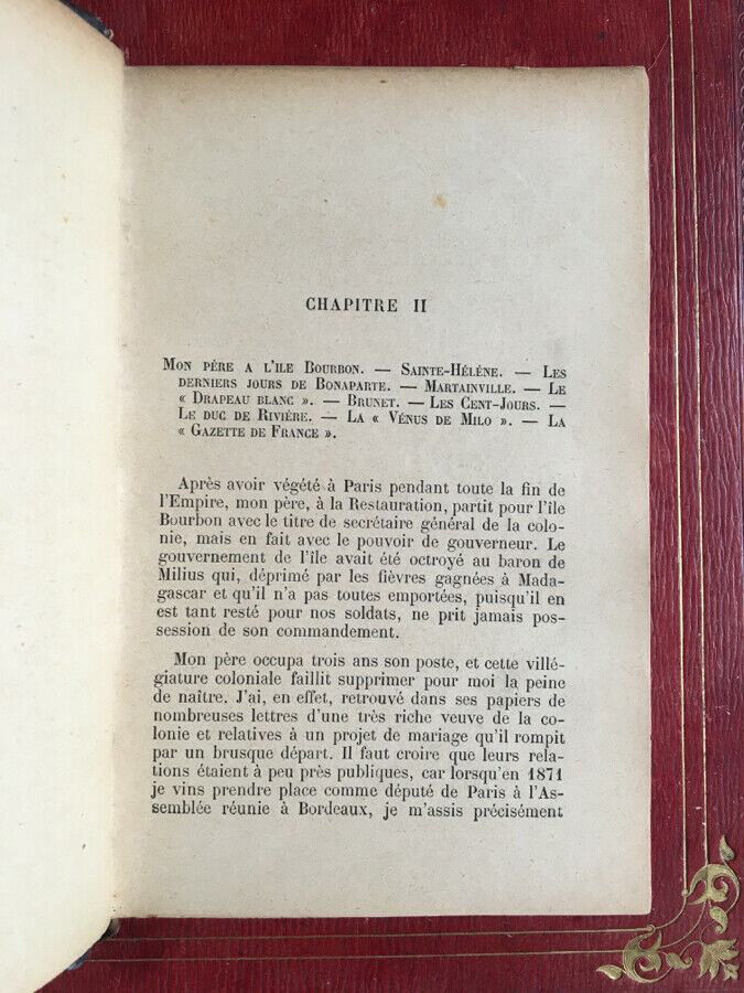 ROCHEFORT - THE ADVENTURES OF MY LIFE - SENDING TO LAISANT - 5 VOL. - P.DUPONT 1896