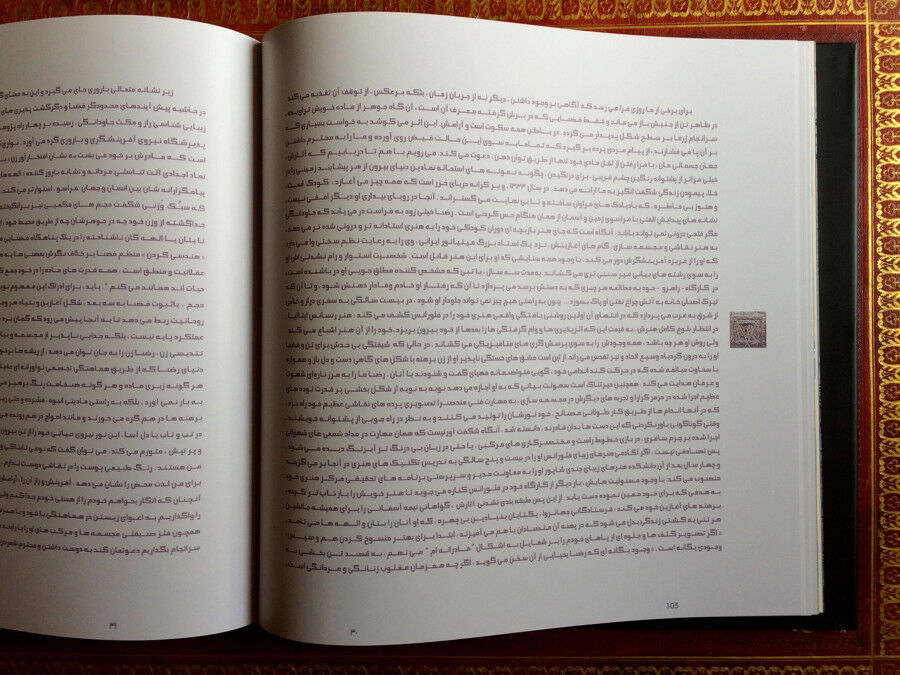 REZA YAHYAEI - BOX 2 BOOKS IN A TRANSPORT BAG - SEYHOUN GALLERY 2011