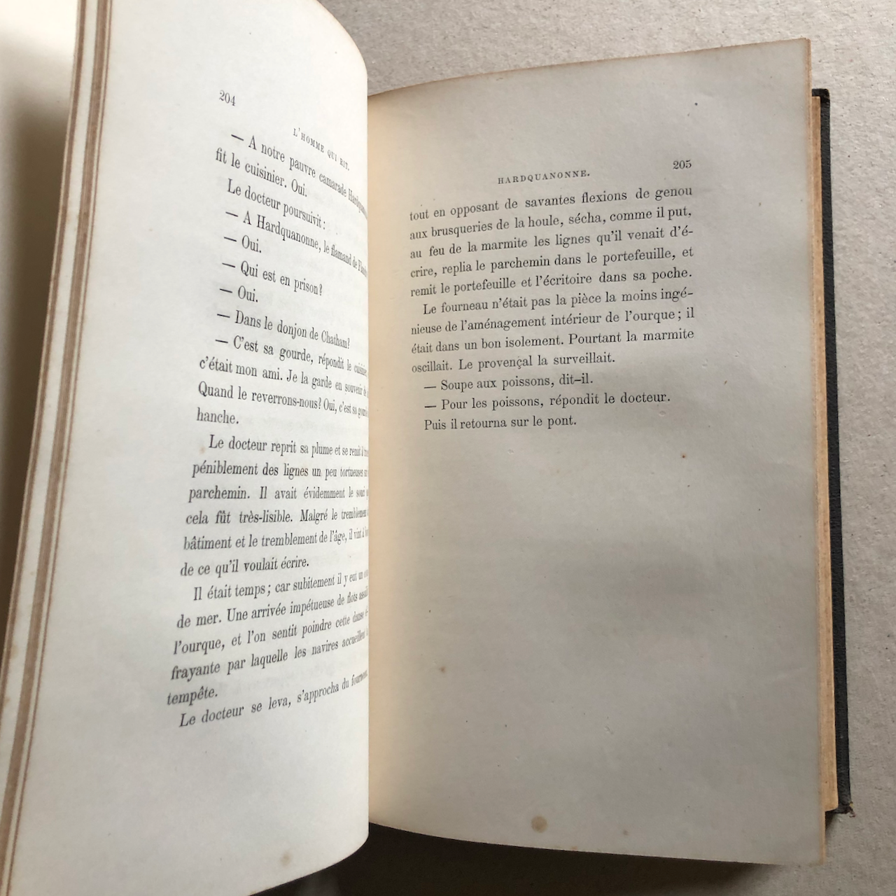 Victor Hugo — L'Homme qui rit — é.o. — A. Lacroix, Verboeckhoven & cie — 1869.