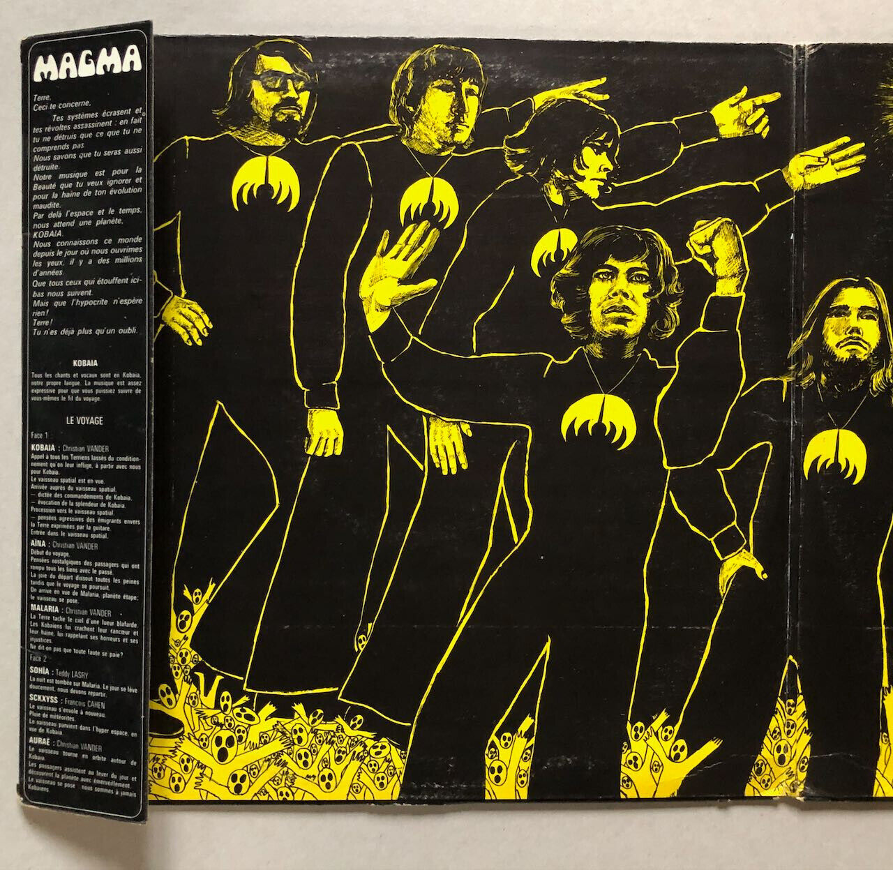 Magma — 1er album — 1er pressage original press 2 x LPs — Philips 6395001 — 1970