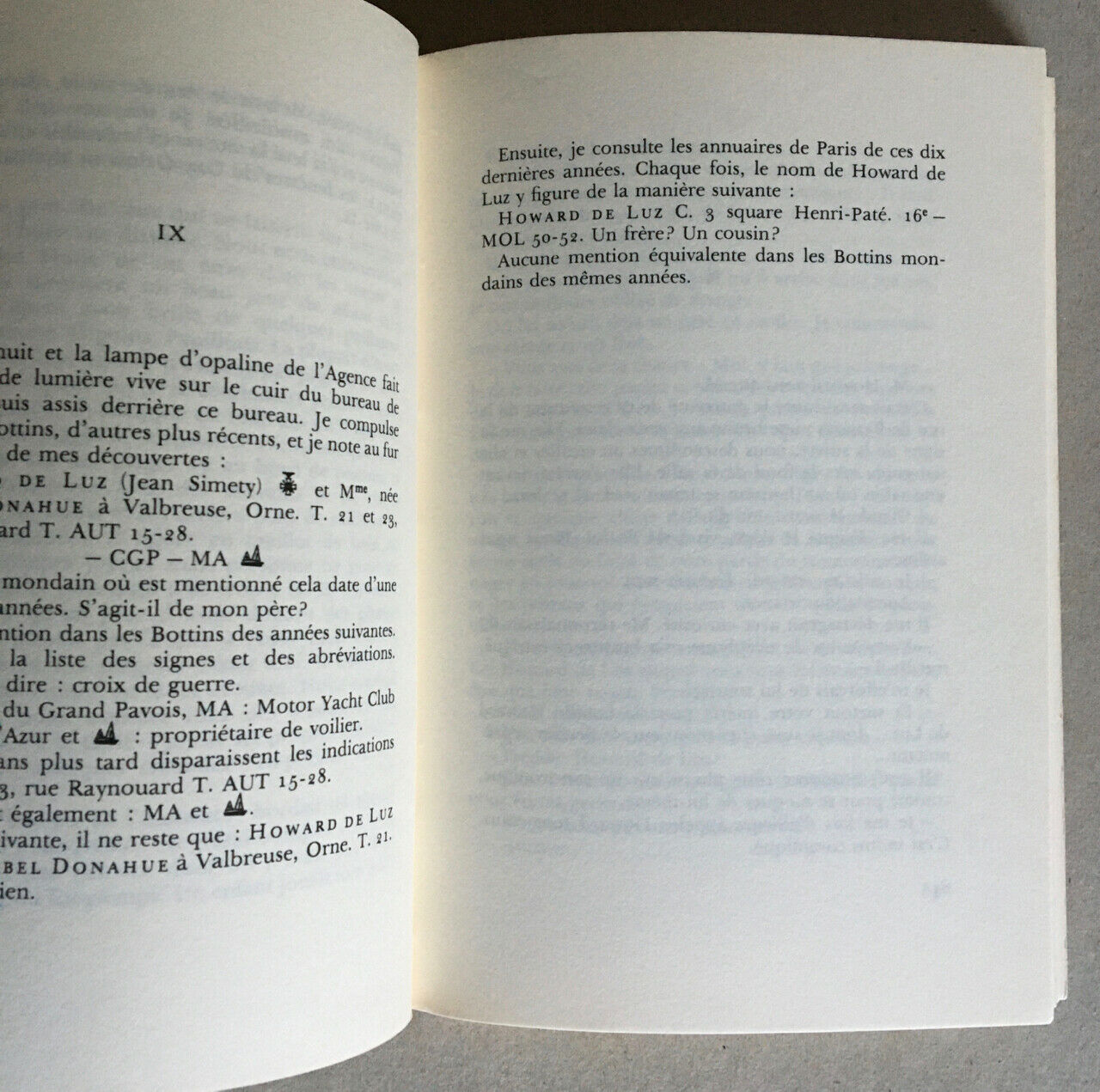 Patrick Modiano — Rue des boutiques obscures — É.O. — Gallimard — 20.07.1978.