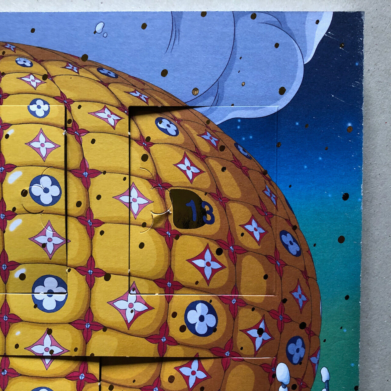 Louis Vuitton — calendrier de l 'Avent Vivienne 2022 — 24 décorations de noël .