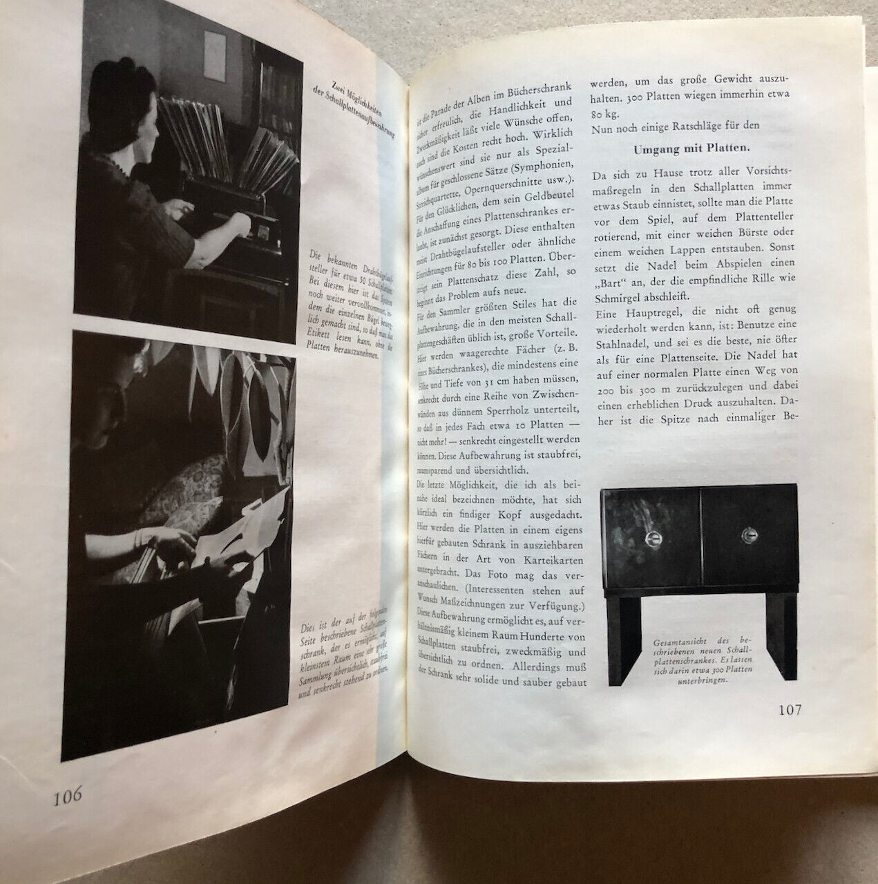 Die Schallplatten-Fibel — catalogue des disques Telefunken — Reher — année 1939.