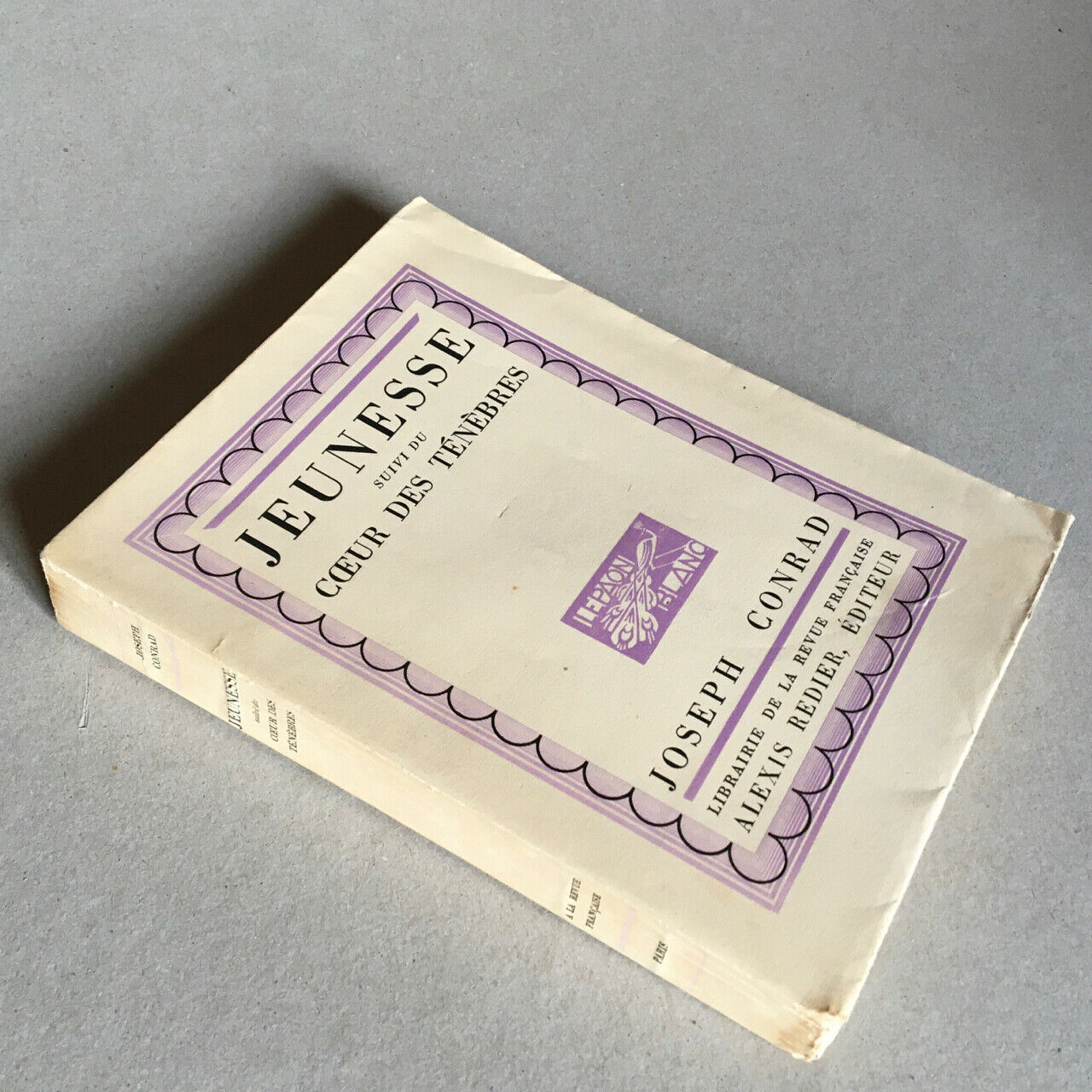 Joseph Conrad — Jeunesse — ill. Ch. Fouqueray — ex. n°/vélin — Redier — 1930.