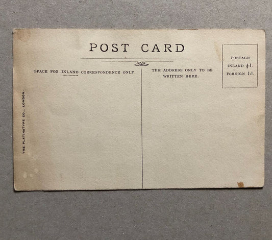 Willy — envoi autographe — CPA — Carte de visite photographie Haweis and Coles