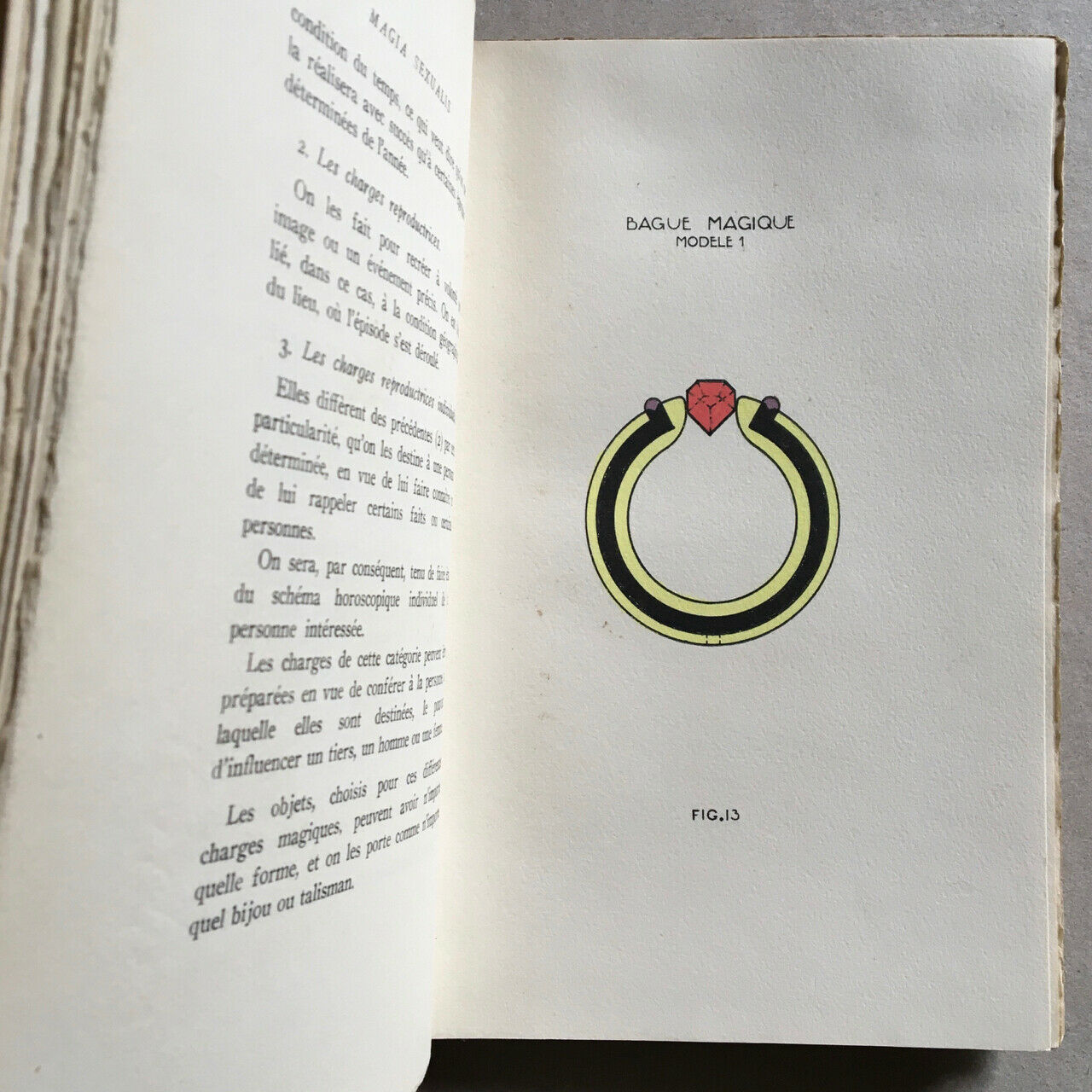 P.B. Randolph — Magia sexualis — trad. Naglowska — 14 pl. H.T. — Télin — 1931.