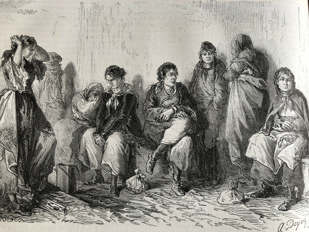 Georges Bell — Paris incendié - Histoire de la Commune de 1871 — A. Marc — 1872