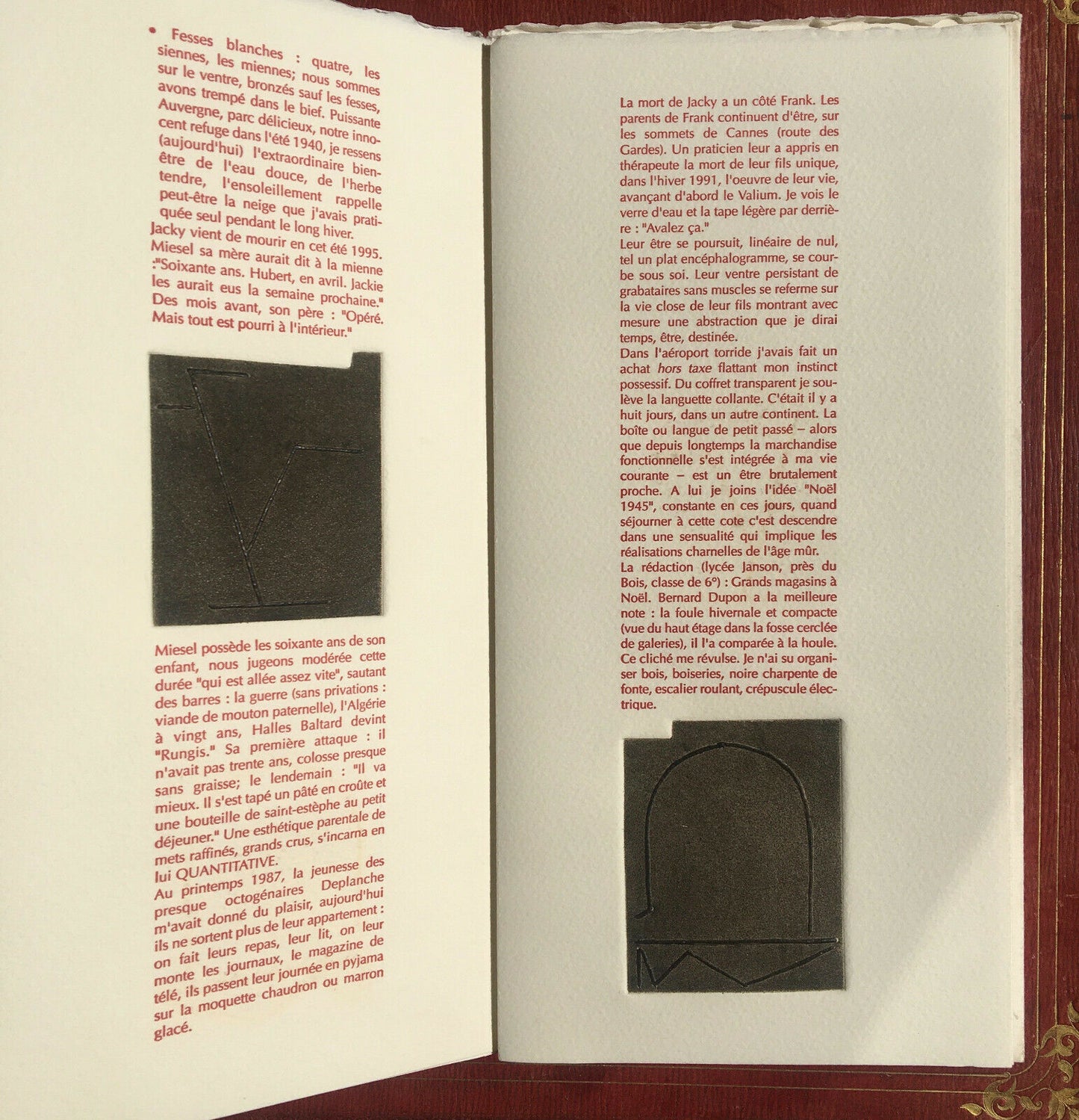 HUBERT LUCOT - FRASQUE - ILL. JACQUES CLERC - É.O. N°1 / 25 - LA SÉTÉRÉE - 1999.