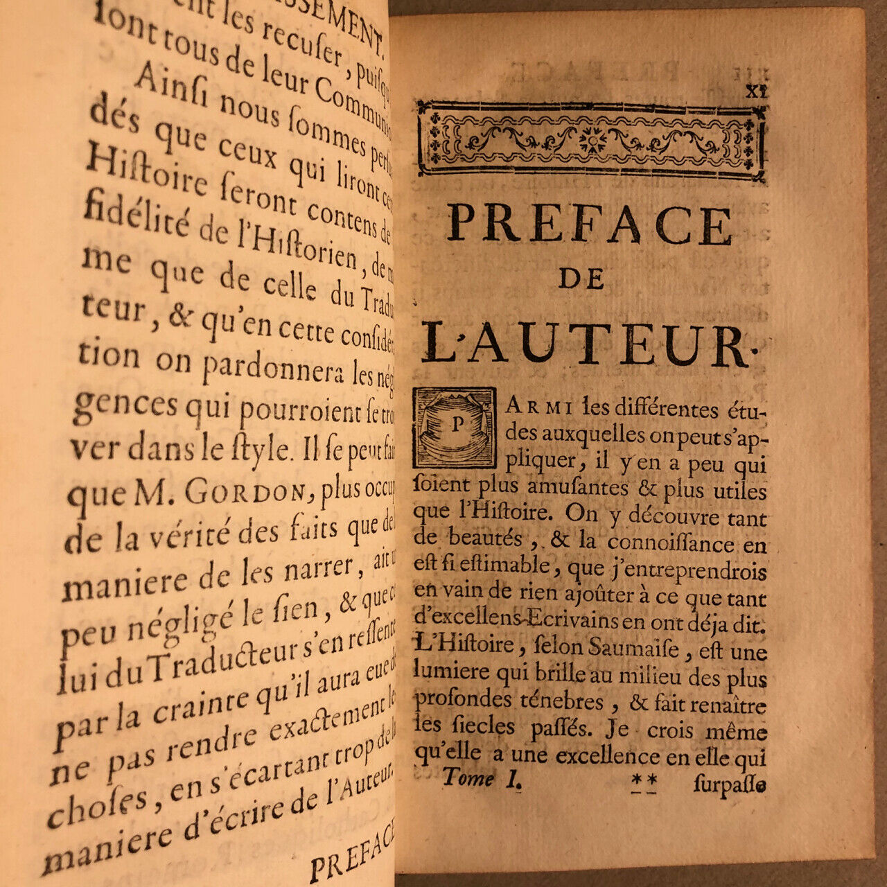 Gordon, Alexandre — La Vie du pape Alexandre VI et de son fils César Borgia — reliure aux armes — complet en 2 tomes — Mortier — 1751