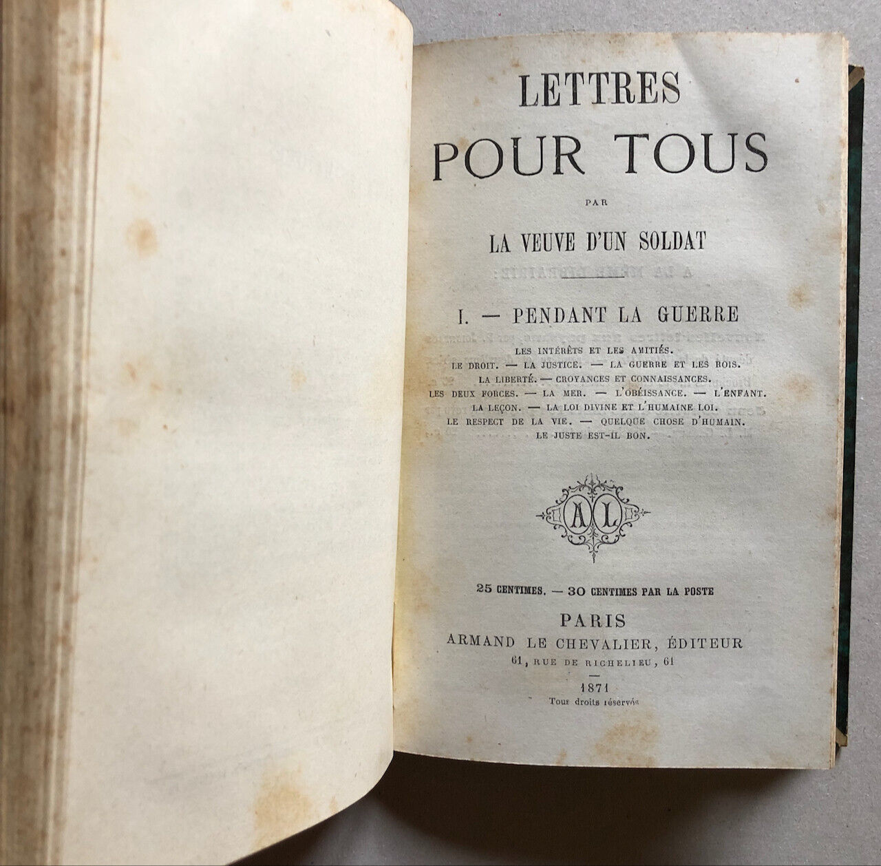 Proudhon — La Révolution sociale + Veuve d'un soldat +3 — é.o. — Garnier — 1852.