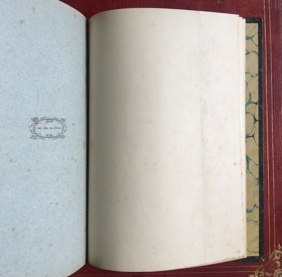 M.-J.-A. LÉHER - LE VIEUX MANOIR x 2 - É.O. - N°/50 - BLAIS, ROY POITIERS -1886