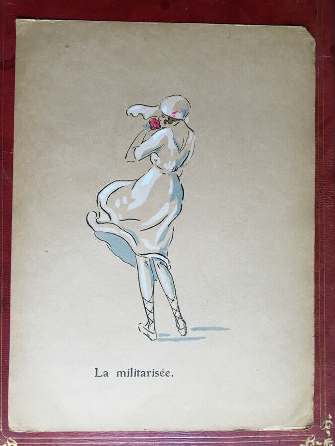 Daisy Delpech — "Croix=Rouge" s'en va-t-en guerre — édition originale numérotée sur 630 — Boccard — 1918.