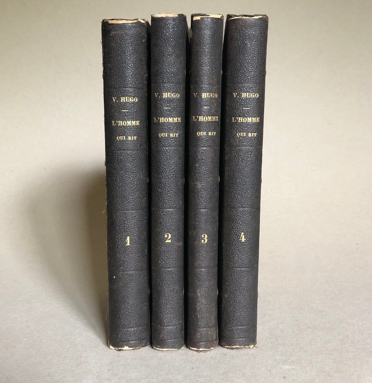Victor Hugo — L'Homme qui rit — é.o. — A. Lacroix, Verboeckhoven & cie — 1869.