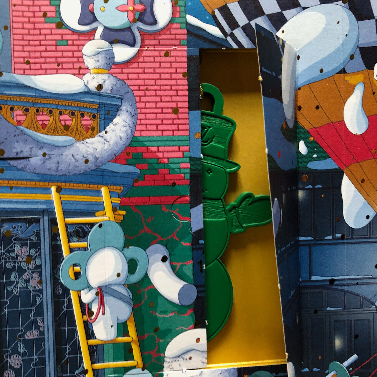 Louis Vuitton — calendrier de l 'Avent Vivienne 2022 — 24 décorations de noël .