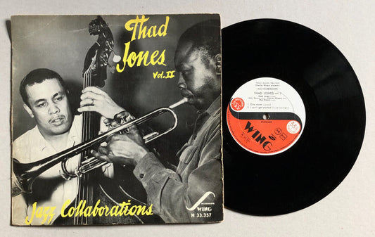 Jazz Collaborations volume II Thad Jones, Mingus, Max Roach — Swing 33.357 1955