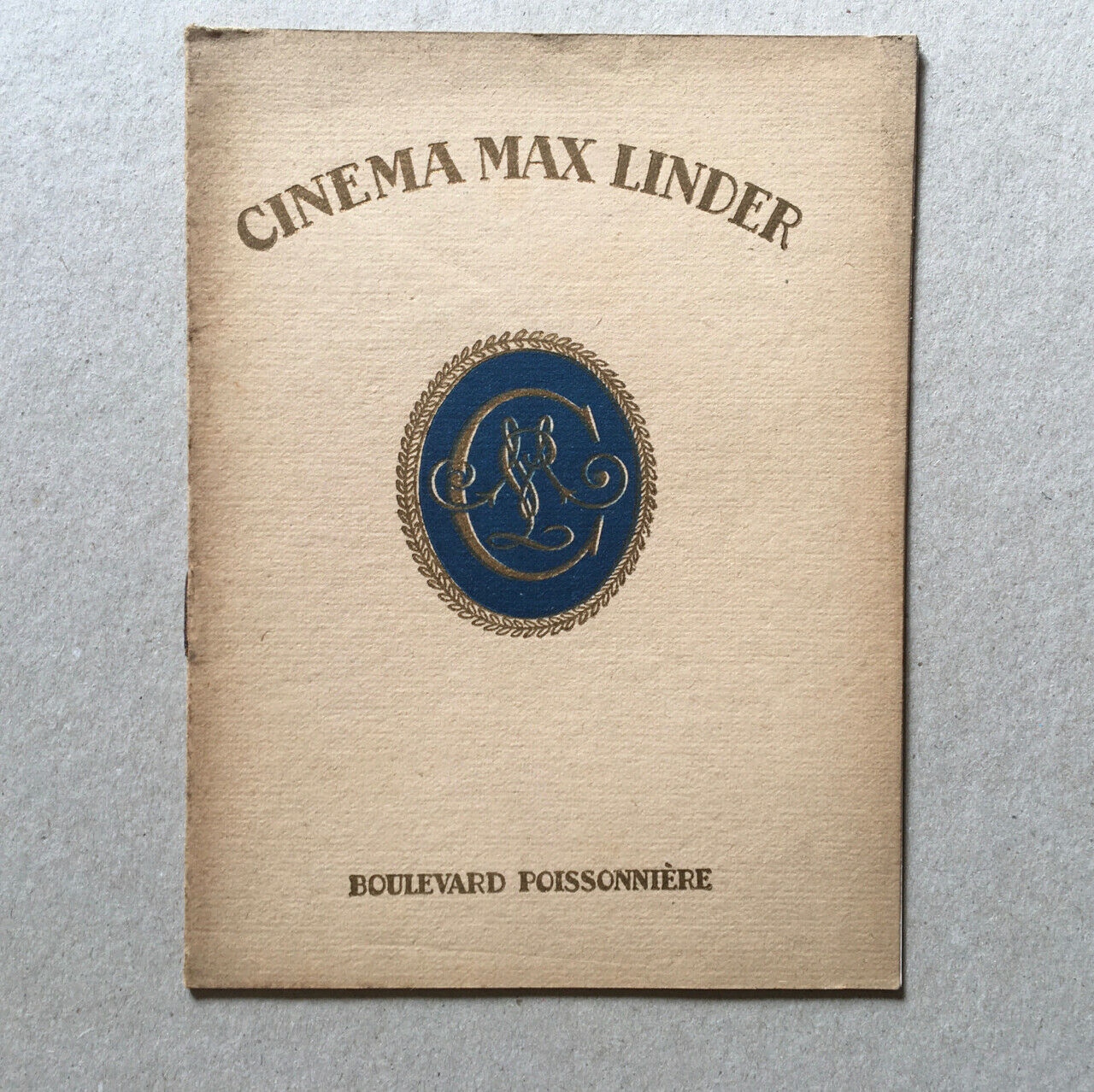 Fritz Lang — Les Espions — programme sortie originale cinéma Max Linder — 1929.