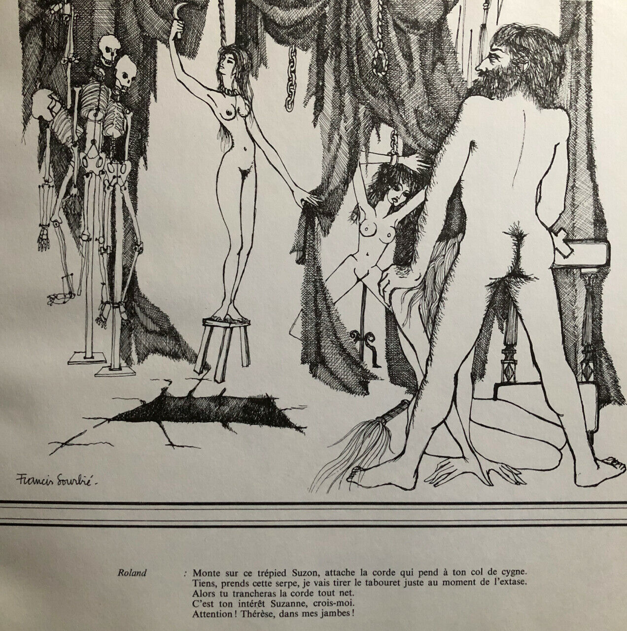 L'amour cruel à travers les siècles — La Vénus à la fourrure + 3 — 4 LPs 1970's