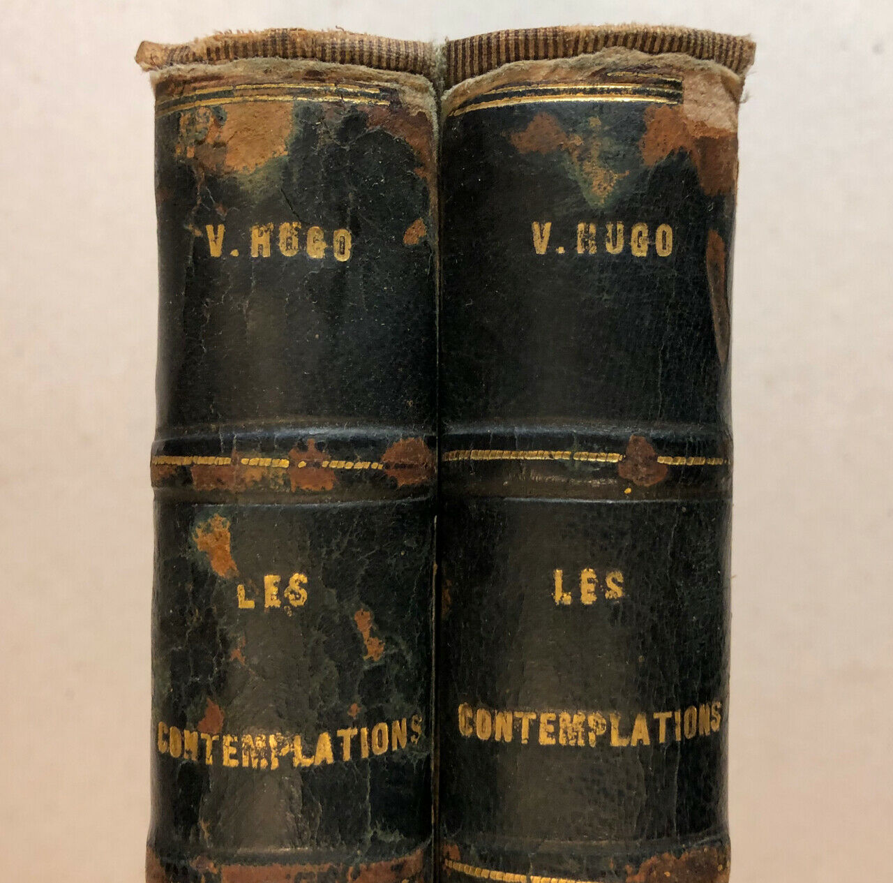 Victor Hugo — Les Contemplations — 2 vol. — É.O. — Michel Lévy / Pagnerre — 1856