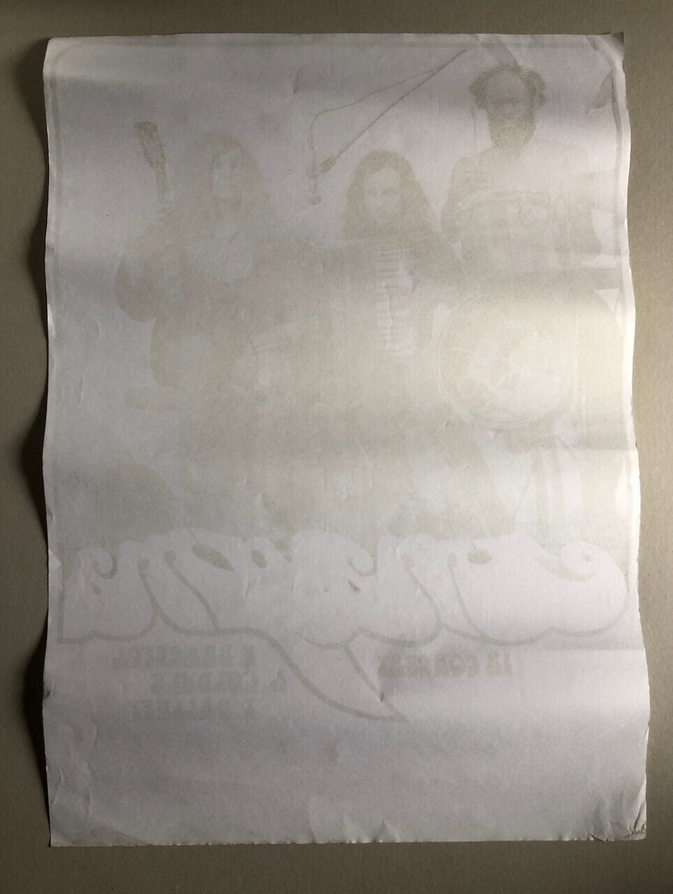 Exmagma — affiche originale — krautrock, jazzfusion, free improvisation — 1973.