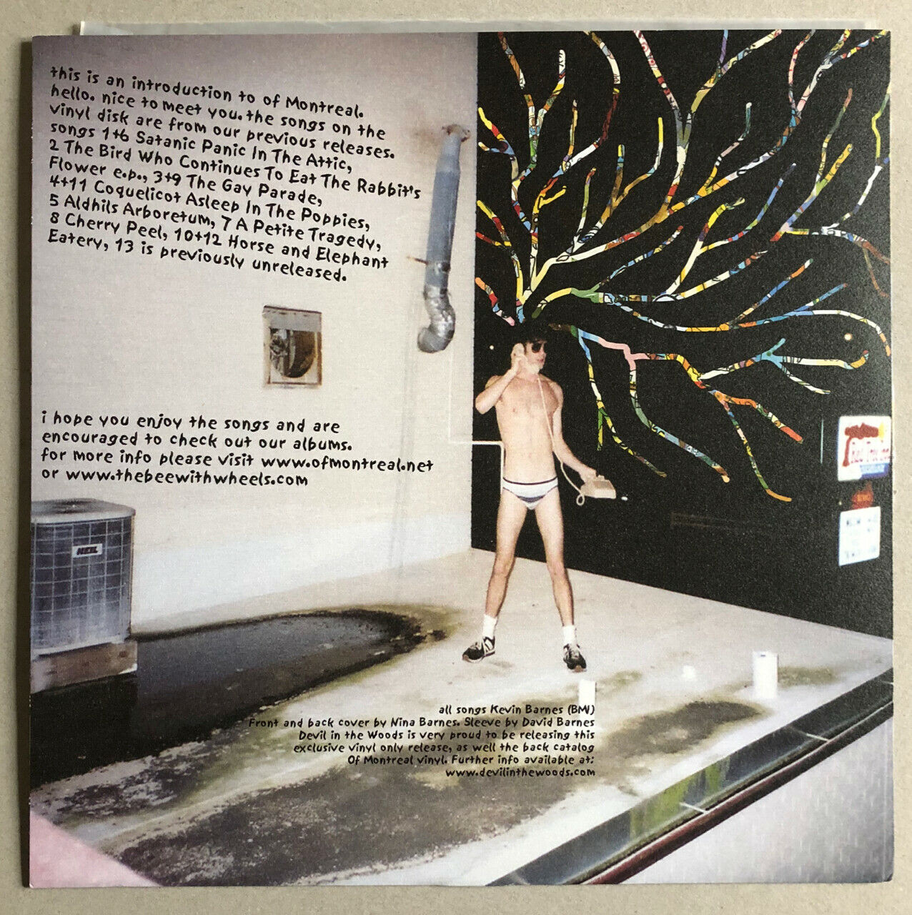 Of Montreal — The Gladiator nightstick collection — compilation LP DIW82 — 2004.