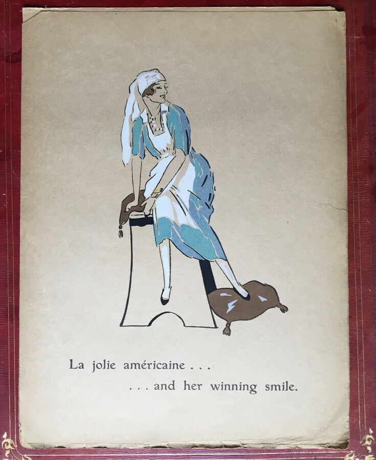 Daisy Delpech — "Croix=Rouge" s'en va-t-en guerre — édition originale numérotée sur 630 — Boccard — 1918.