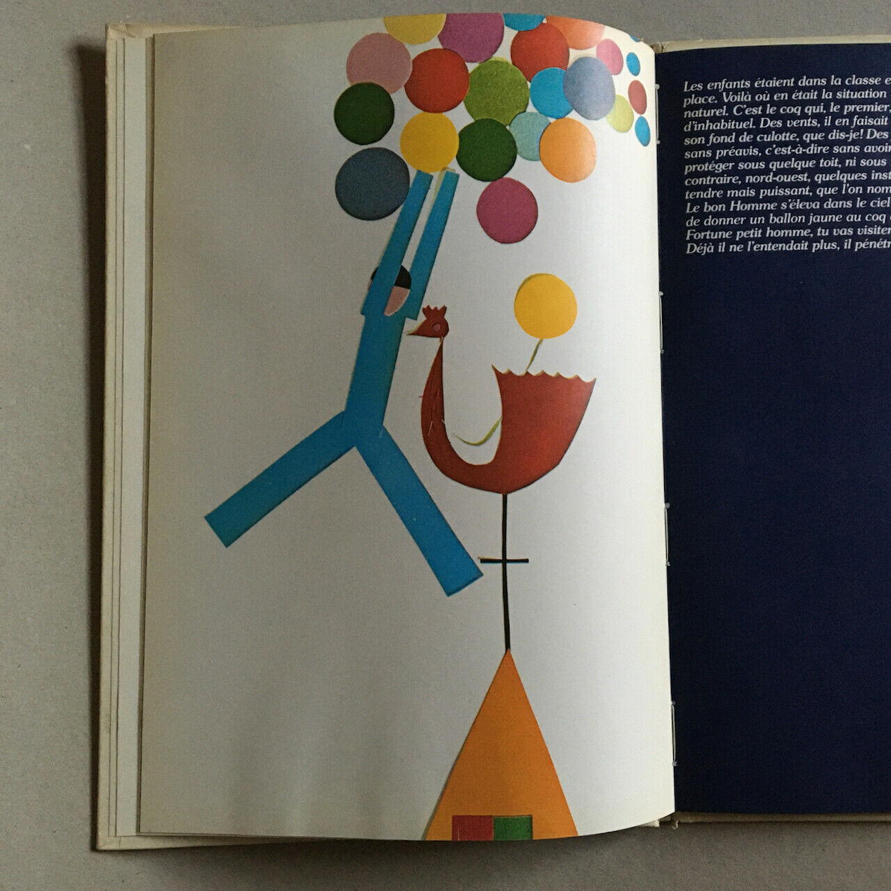 John Guez — Andros — illustrated book of collages — dispatch — Advisor — 1976.