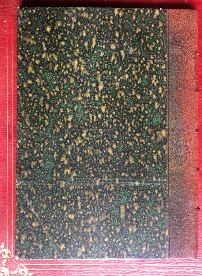 M.-J.-A. LÉHER - LE VIEUX MANOIR x 2 - É.O. - N°/50 - BLAIS, ROY POITIERS -1886