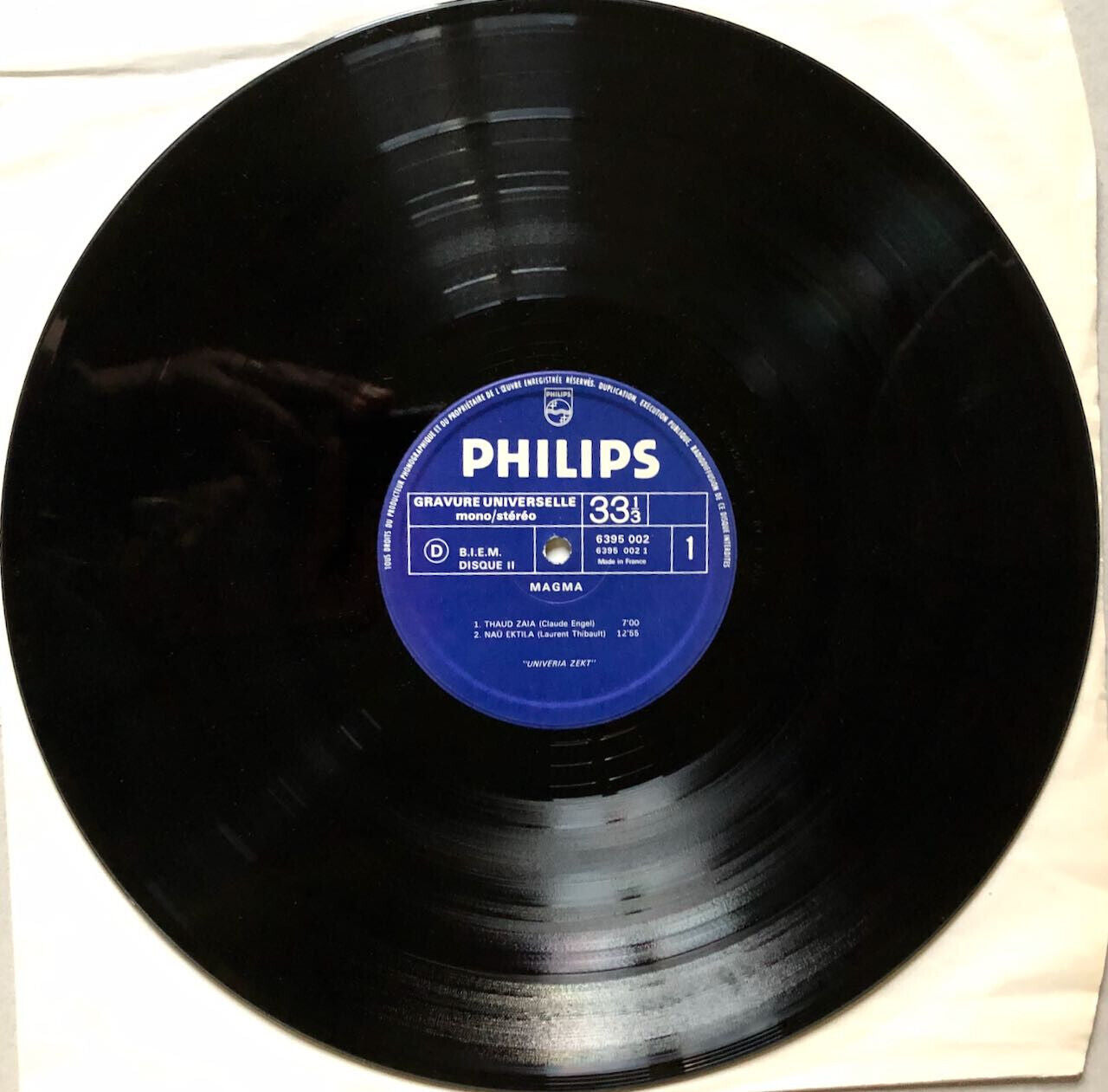 Magma — 1er album — 1er pressage original press 2 x LPs — Philips 6395001 — 1970