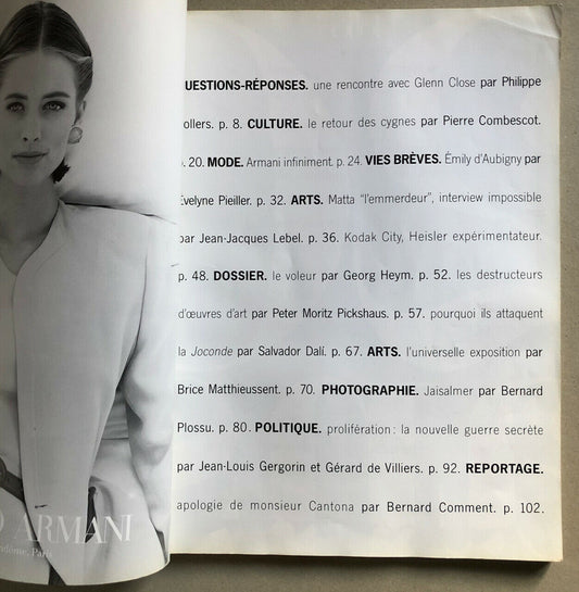 The Insane. Semestrial — V. van Zuylen and Elizabeth Nora — review n° 2 — summer 1992