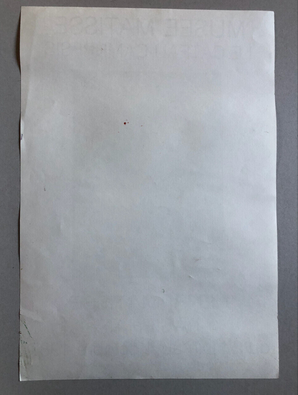 Henri Matisse — Pasiphaé — affiche d'exposition — Musée Matisse — 51 x 35 — 1987