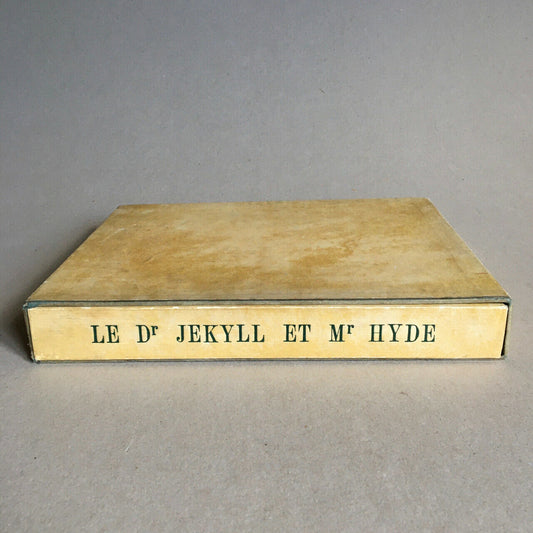 Stevenson — Dr. Jekyll & Mr. Hyde — eaux-fortes / Jean Traynier — Chabassol 1947