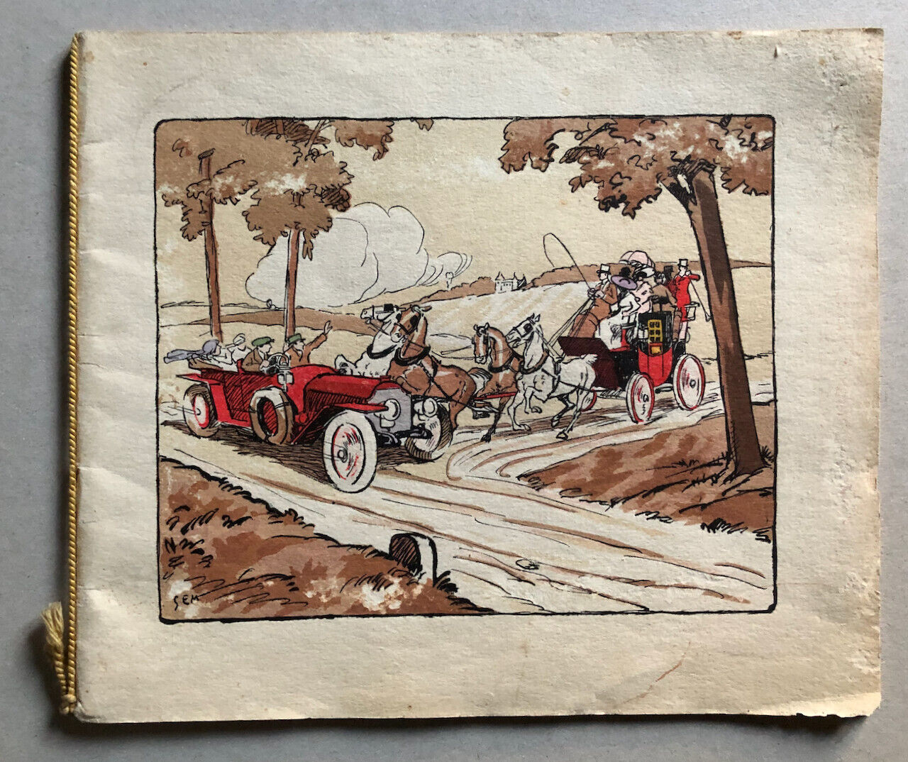 Mühlbacher — Robida, Forain, Steinlen… — Catalogue voitures publicitaire c. 1910