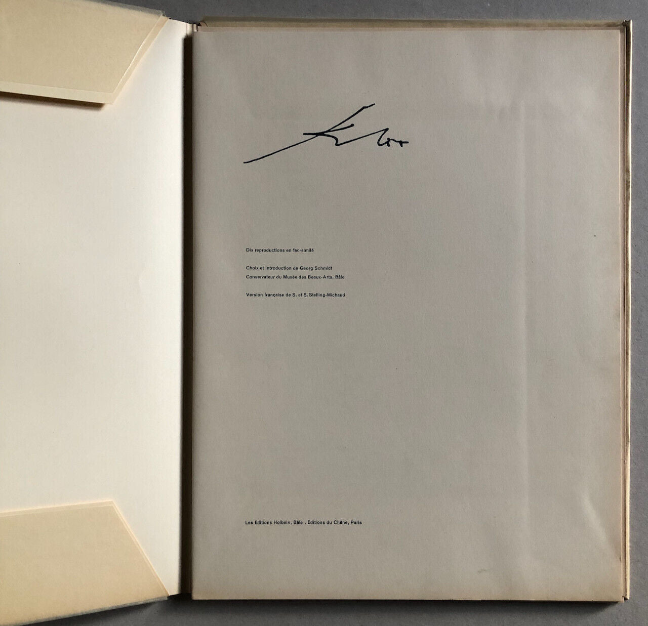 Paul Klee — Dix reproductions en fac-similé — Éditions Holbein & du Chêne — 1946