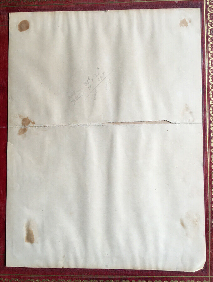 Dessin humoristique - Une place au soleil - aquarelle originale - circa 1830.