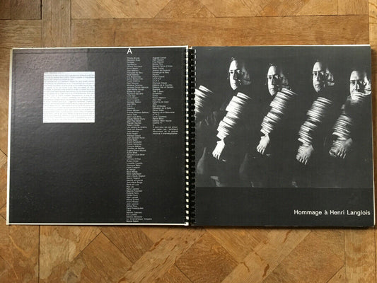 ANTOINE DE BARY - LE FILM DU CINEMA - LARGE FORMAT - SIGNED - YESTERDAY AND TOMORROW 1977