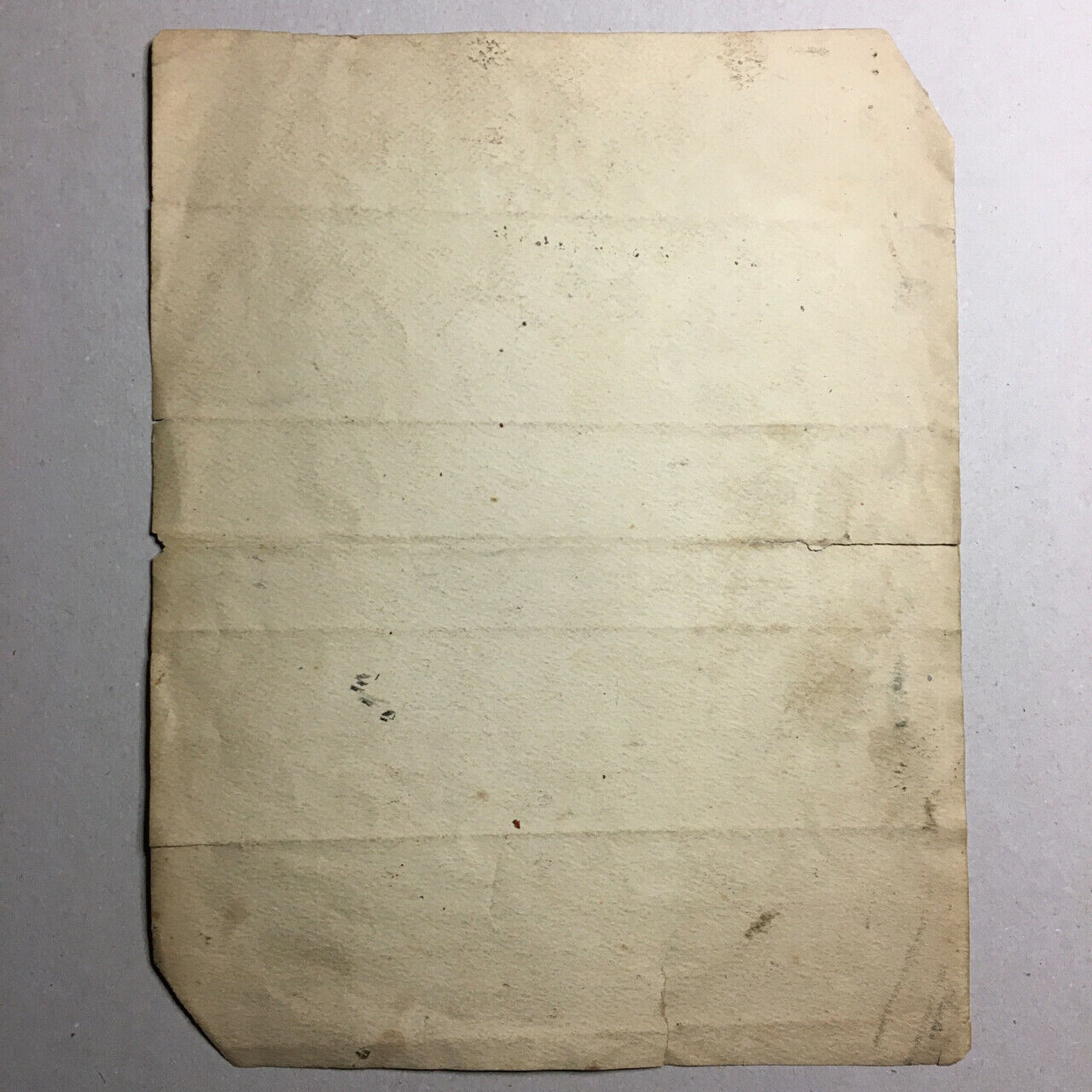 L. Henry — draft menu 36th Infantry Regiment — signed ink drawing.