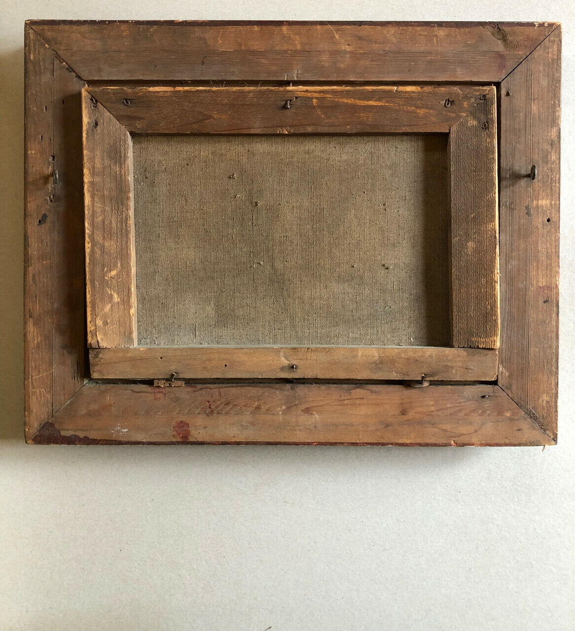 Paysage alpin — huile sur toile — XIXème. — 23 x 32 cm.