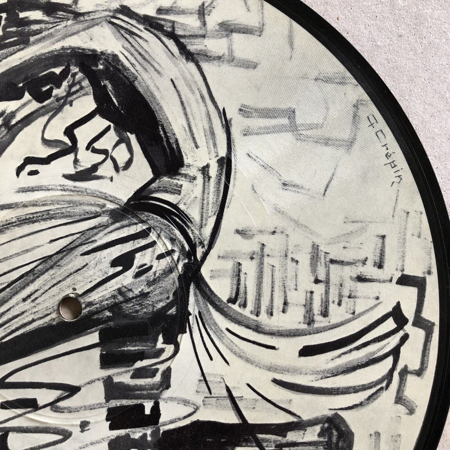 Alphonso and his rumba band — Picture disc — Brun/ Crépin— Saturne J310 — 78 rpm